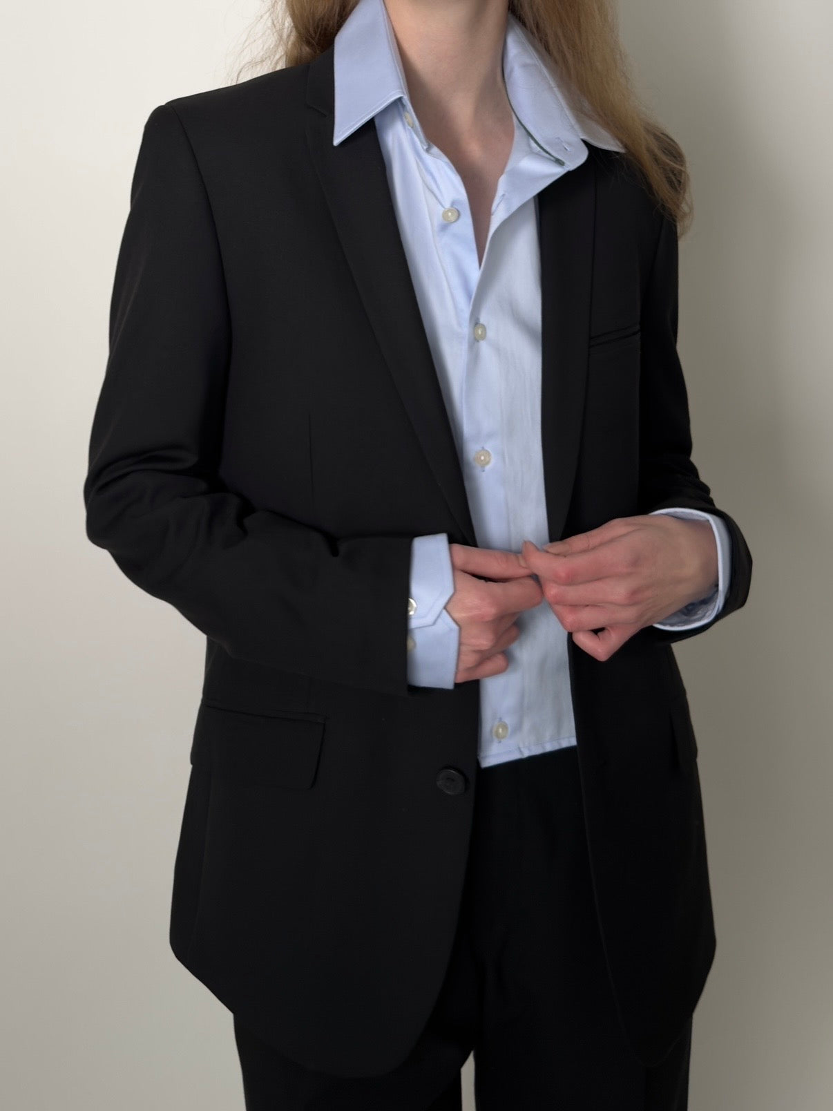 Black Statement Blazer str. 36