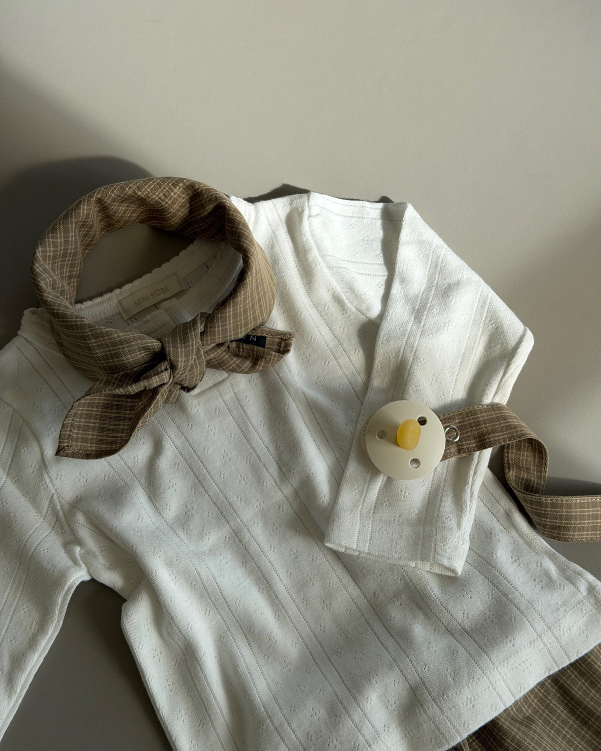 POINTELLE BLOUSE WITH BUTTONS
