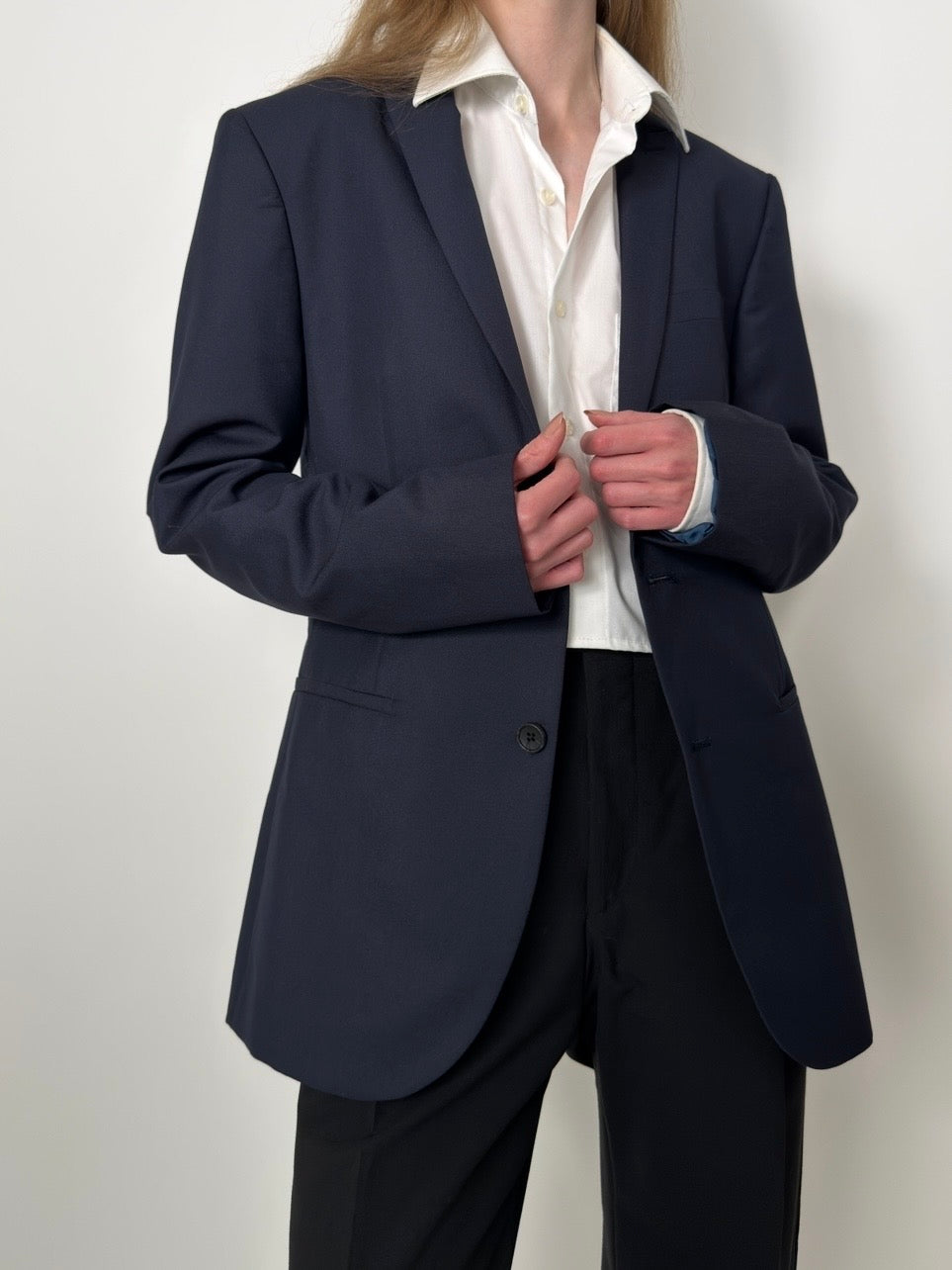 Blue Statement Blazer str. 38