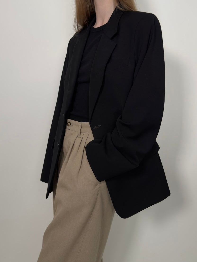 Black Statement Blazer str. 40