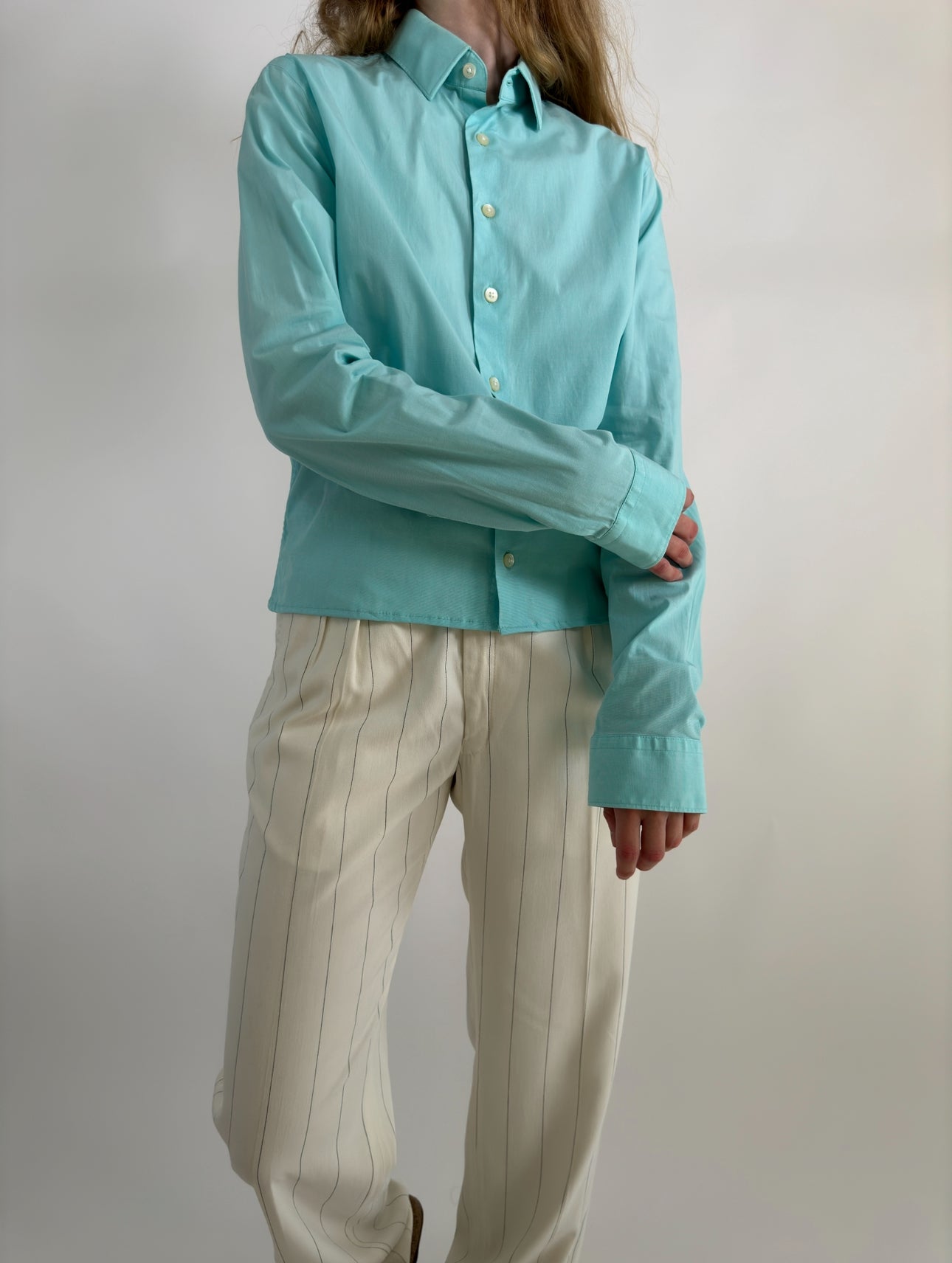 Turquoise Shirt str. 36