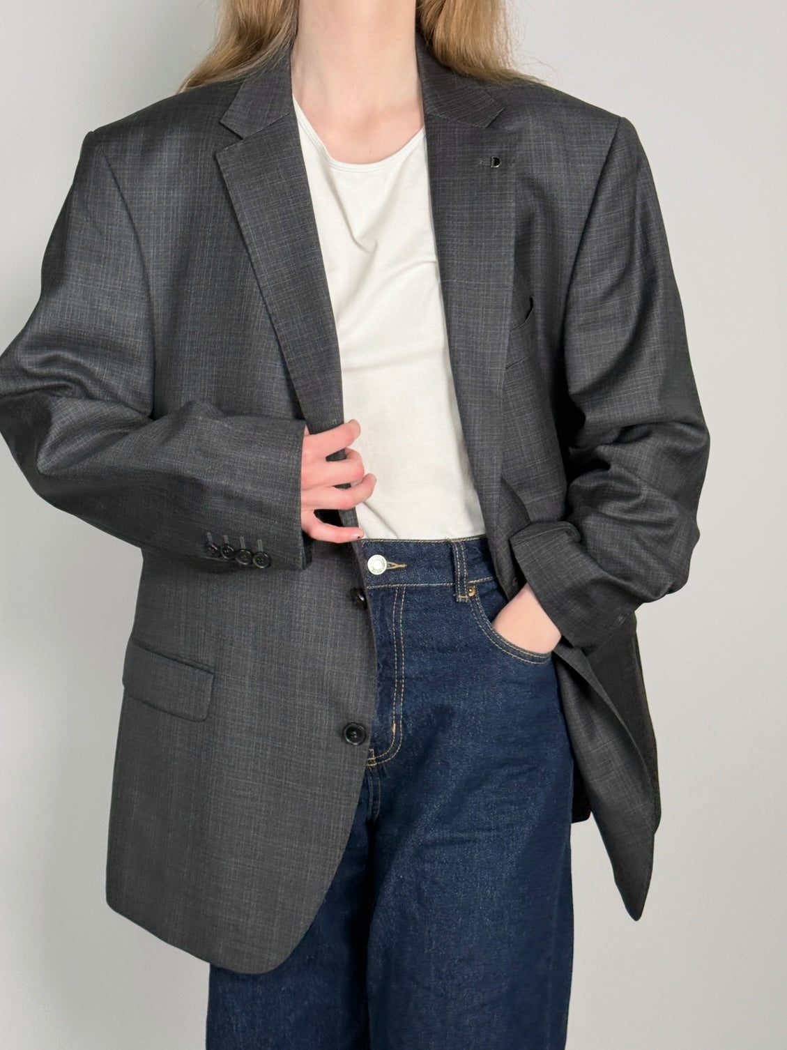 Pure Wool Statement Blazer str. 42