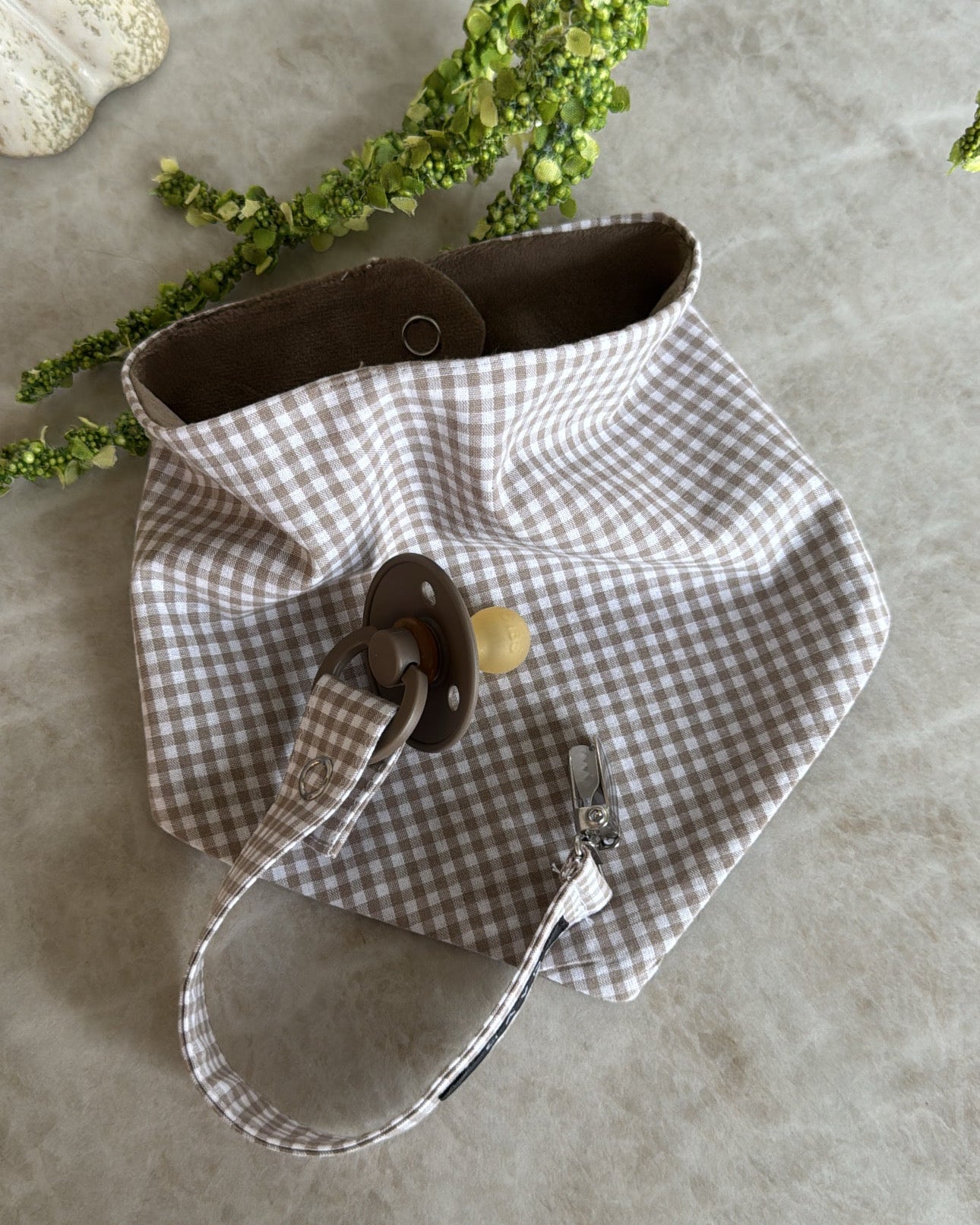 BEIGE HAGESMÆK - TERN/VELOUR