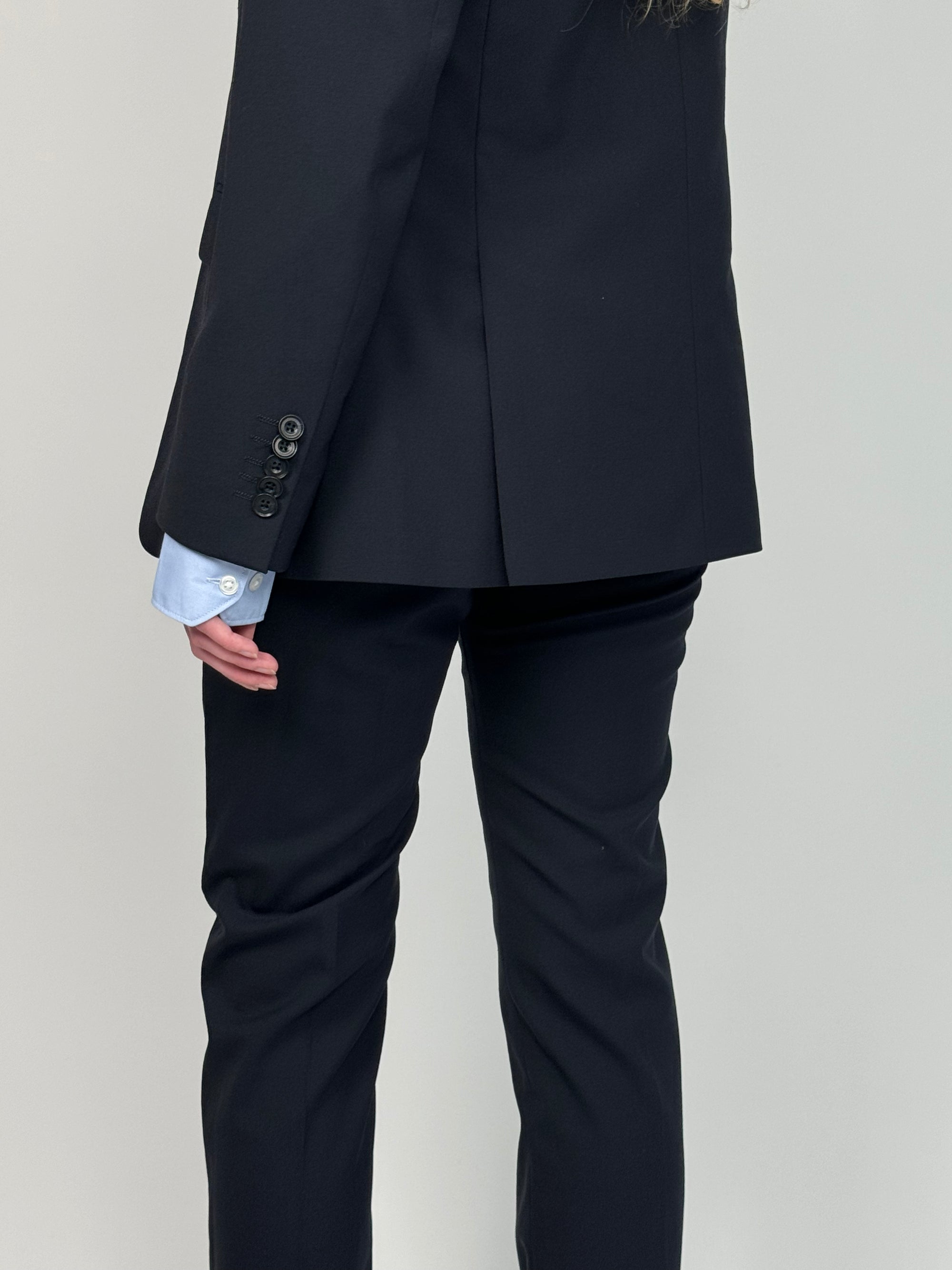 Blue Slim suit str. 36