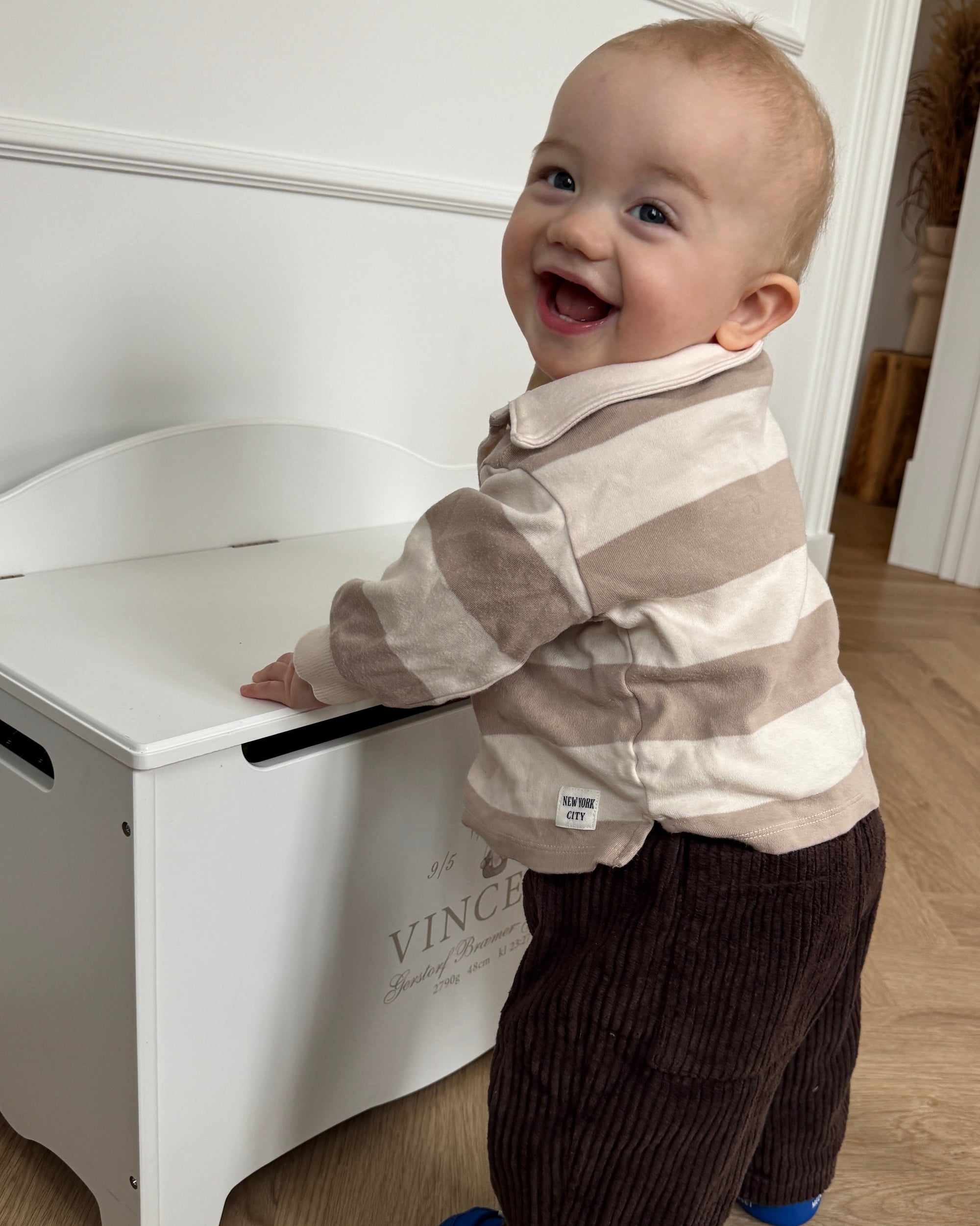 BRUNE FLØJLS BUKSER