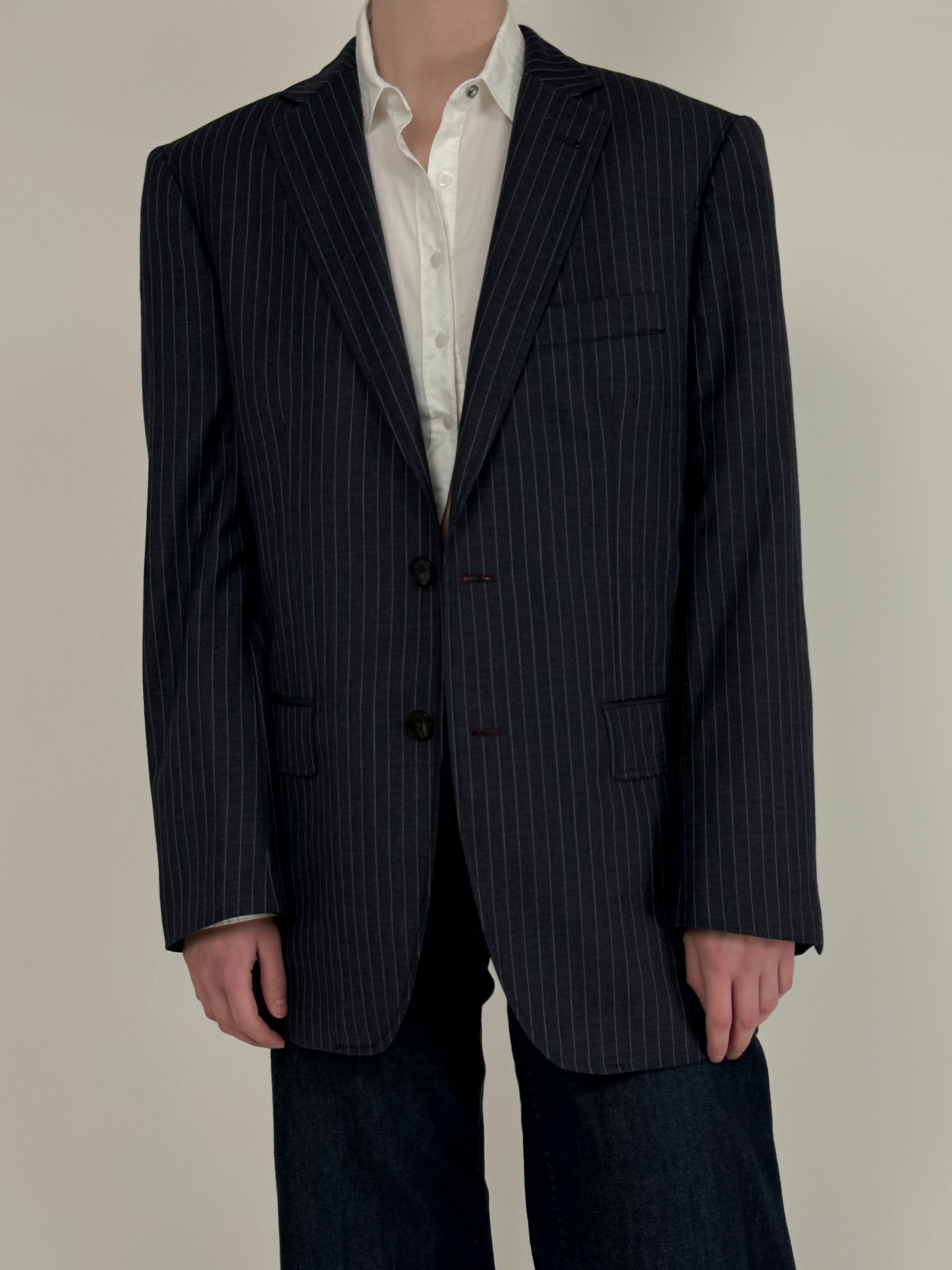 Wool Blend Blazer str. 38